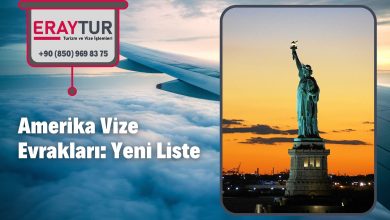 Amerika Vize Evrakları: Yeni Liste [2021]