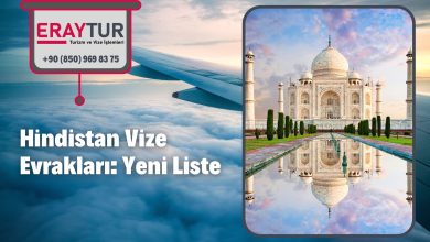 Hindistan Vize Evrakları: Yeni Liste [2021]