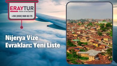 Nijerya Vize Evrakları: Yeni Liste [2021]