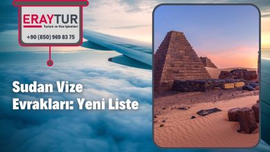 Sudan Vize Evrakları: Yeni Liste [2021]