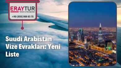 Suudi Arabistan Vize Evrakları: Yeni Liste [2021]